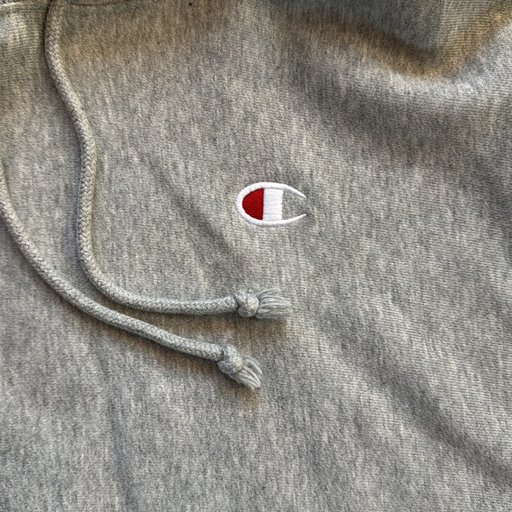 Champion Reverse Weave Cropped Hoodie ✨ size L - Picture 4 of 8